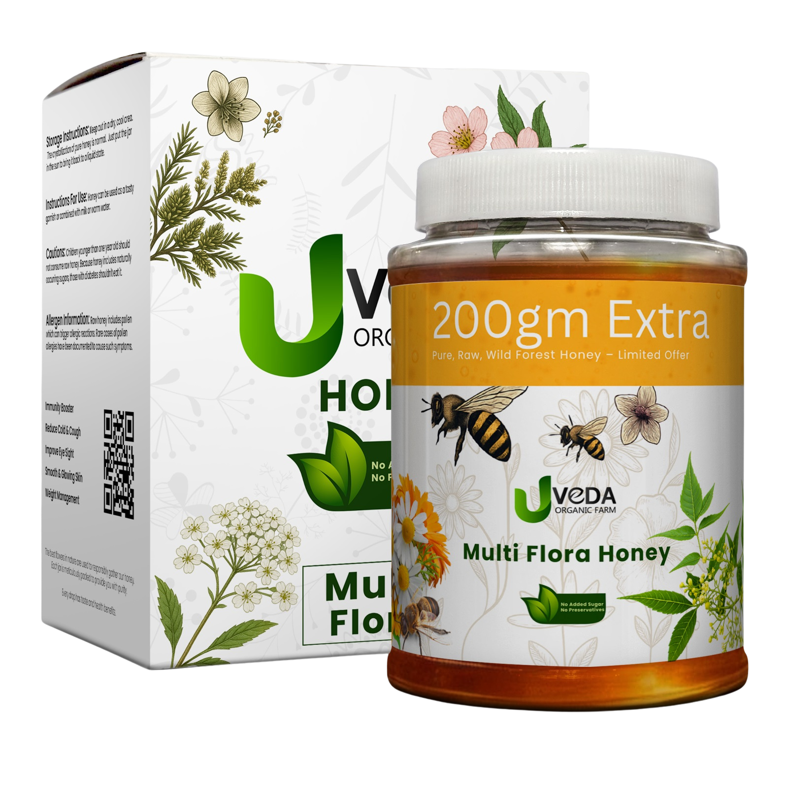 Uveda Multiflora Honey