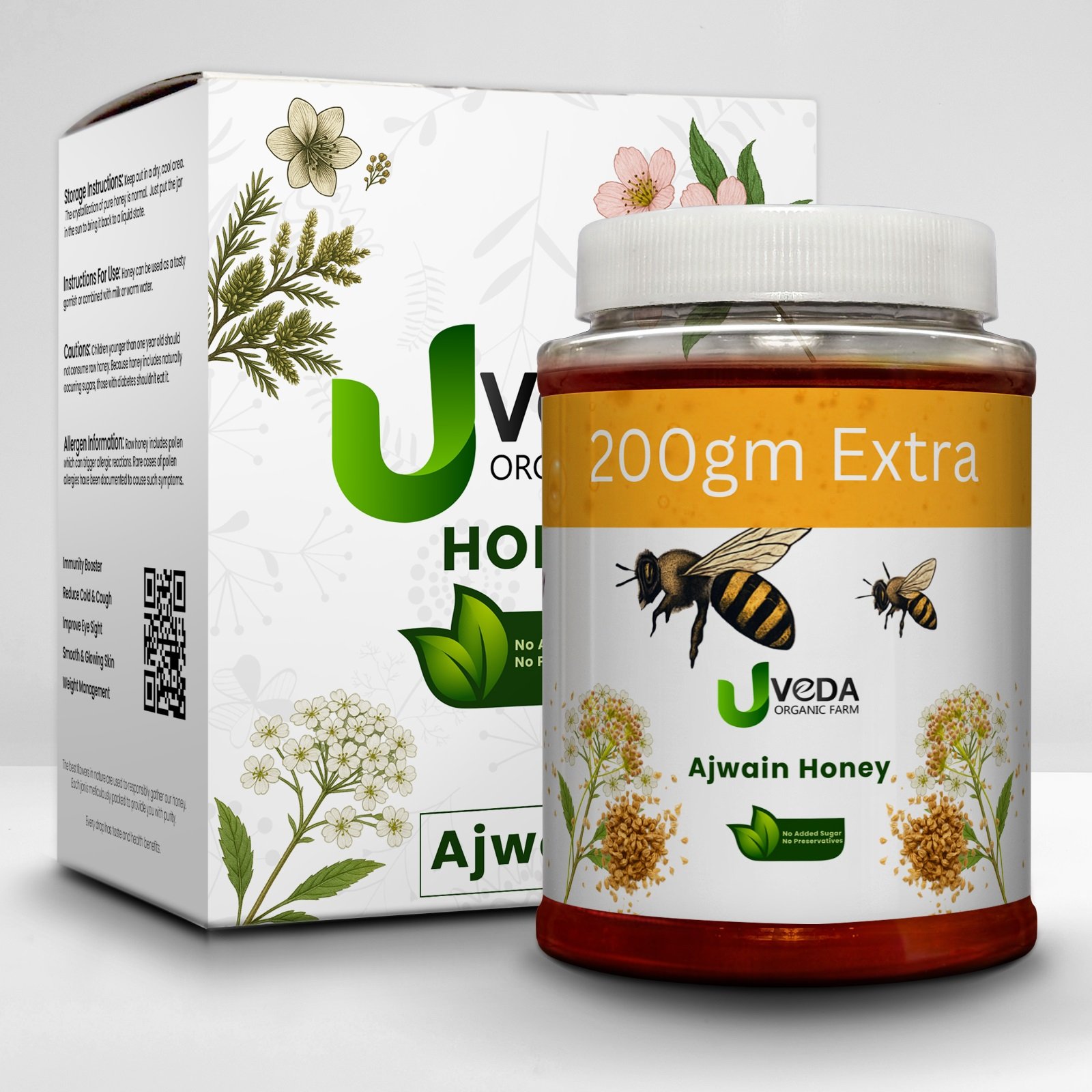 Ajwain Honey