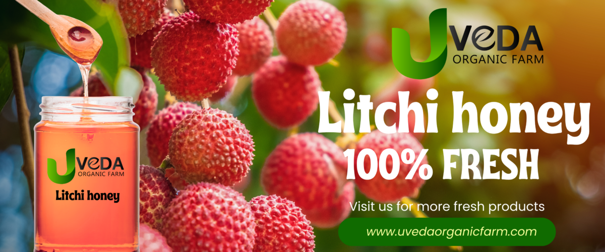 Litchi Benefits with 100% Pure Organic Honey | Uveda Organic