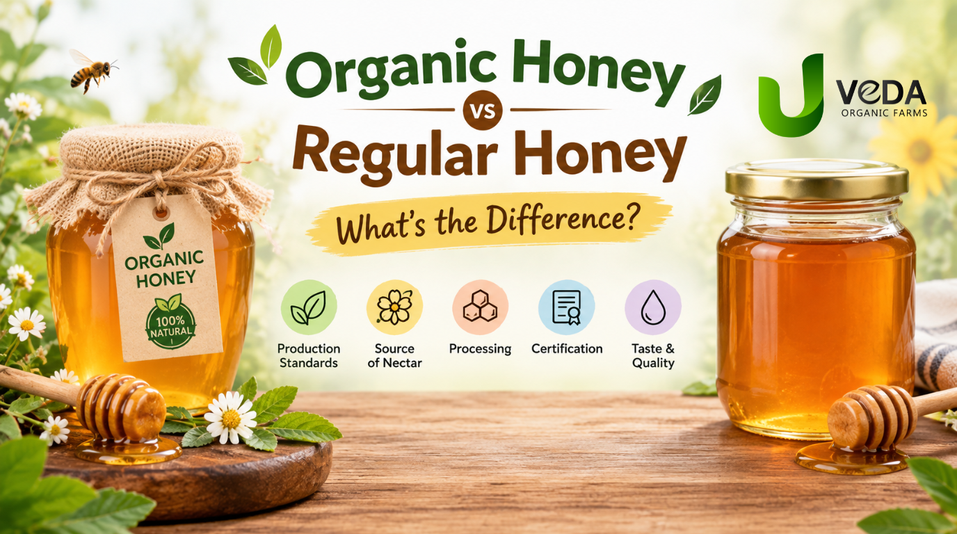 Organic Honey vs Regular Honey